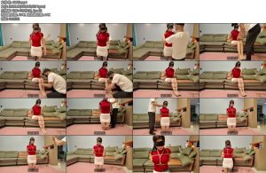 [李大侠] 茜茜红衣白裙捆绑-丝依依