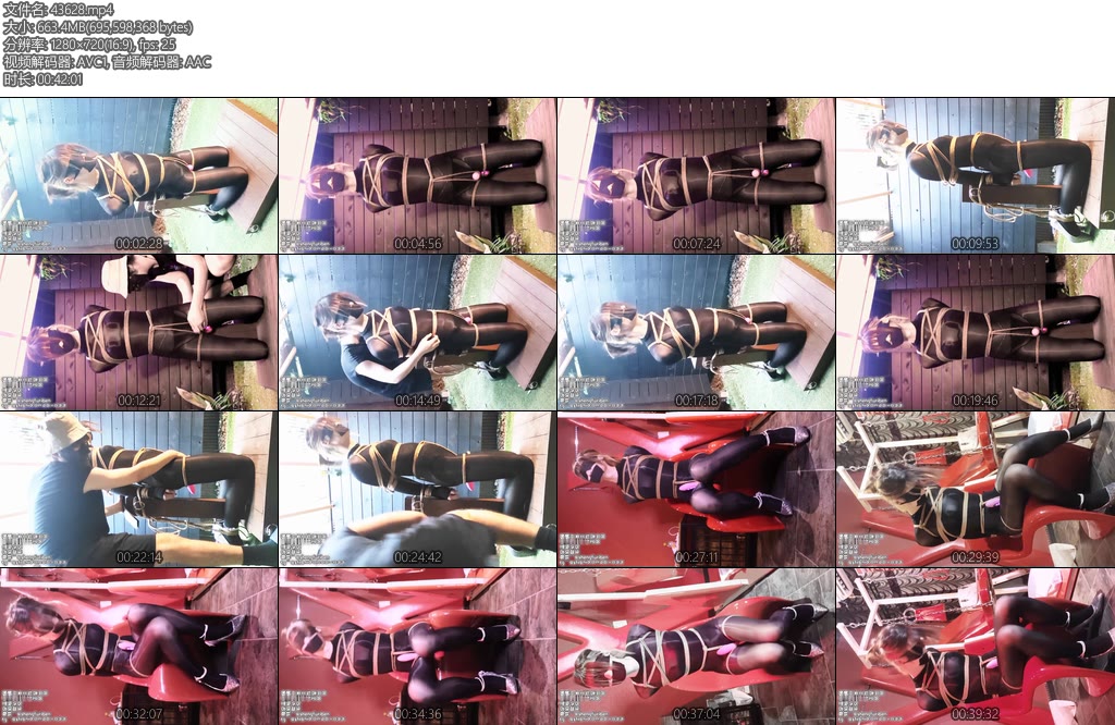 [绳缚原创] 户外蚊虫痒刑全包黑丝的另类tk强制gc毒蚊子太厉害了小m身上起码被咬了20多个包绳缚日本原创-丝依依