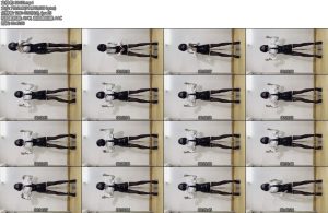 [亚洲绳艺] 伪娘一字枷罚站架定时锁放置自缚电击-丝依依