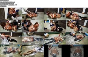 [亚洲绳艺] 极限驷马加真空袋窒息-丝依依