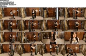 [逍遥伯乐] 制服美女穿着过膝长靴忍受紧缚之辱-丝依依