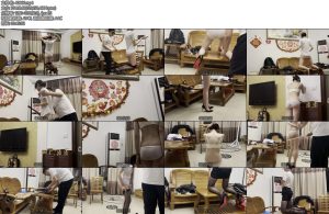 [缚予原创] 黑丝职业装鞭打惩罚（下）小m皮皮被要求穿上高跟鞋和黑丝职业装以各种羞耻姿势-丝依依