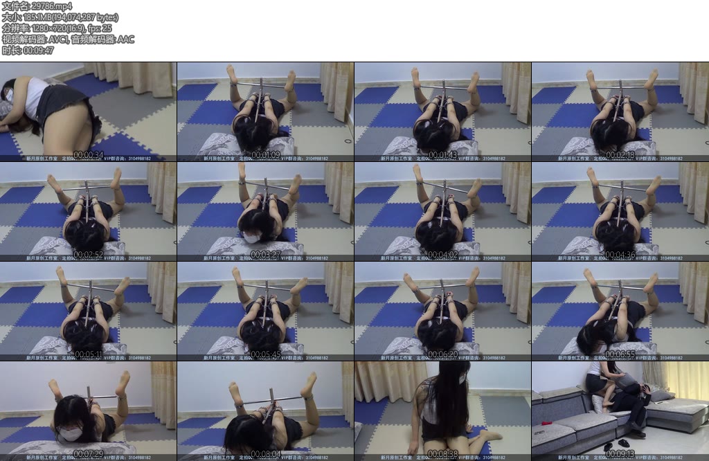 [新月原创] 玉箫白日做梦被K9驷马训练器伺候醒过来不服气对着无辜的我就暴打-丝依依