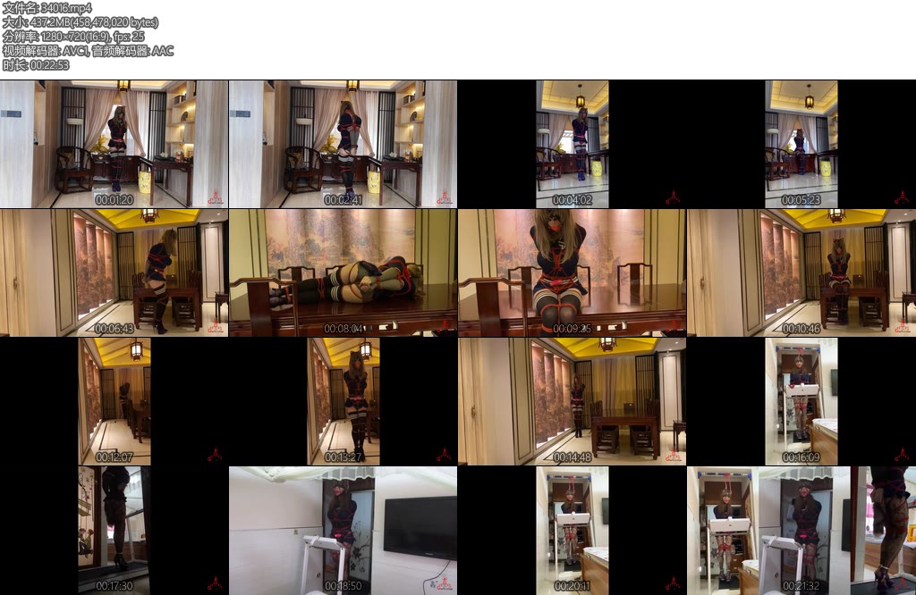 [CD伪娘] 小诡的自缚（88）库存片学生袜跑步机-丝依依