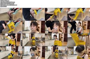 [默示录] 缚艺录小星小星的接受度比较高丝袜堵嘴勒嘴后胶带封嘴再用肉丝蒙脸蒙嘴丝袜的同好点进来-丝依依
