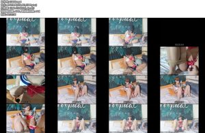 [绳次元] 头套眼罩激情学生妹-丝依依