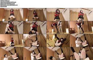 [面具原创] 面具男 巨根伪娘地雷系少女凝凝女声惨叫TK悬吊鞭子把屁股都快抽烂一边抽一边五蛋训练器榨汁开到最大还要加上震棒-丝依依