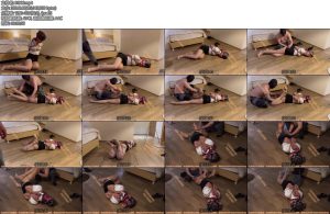 [BJ原创] 北京绳艺 重庆小姐姐的OL（第二集）肉丝高跟超紧并肘观音捆绑折腿缚爱抚酥胸和丝袜美腿棒棒强高-丝依依