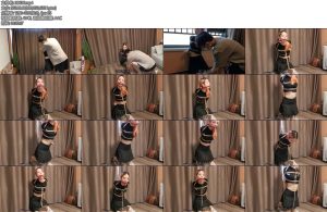 [奥特曼] 珊珊直臂大口球跪吊在栏杆上80分钟长时间放置-丝依依