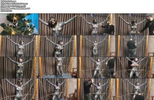 [一绳所爱] 多才多艺的美女主播蜘蛛侠，在家直播的时候遭遇暗算，被吊在刑房里折磨-丝依依