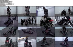 [鹿角与猫爪] 乳胶伪百合沦陷在女王手里的乳胶小狗Ⅱ被戴上马具开口环强制深喉整根xx塞入喉咙不断干呕口水拉丝女王穿上xx穿戴裤按着狗狗的头不断抽插躺着一边被插一边被强制高C彻底沦为女王掌中的玩物-丝依依