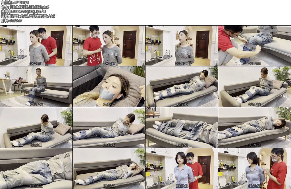 [默示录] 缚艺录 小晗招模特新模小唅小菲的试镜小唅是长期模特哦-丝依依