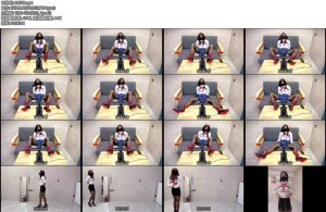 [亚洲绳艺] JK学生妹包臀裙骚秘书训练器ru夹-丝依依