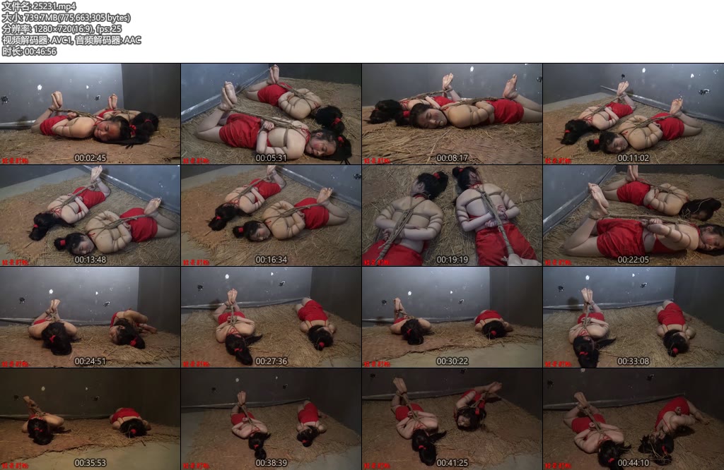 [胜景影视] 双女囚刺字待斩等待之关押篇-丝依依