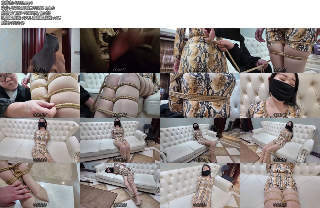 [枫叶原创] 缚神的诱惑下不为例傲娇小偷蛇缚羞辱-丝依依