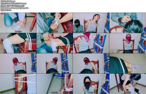 [亚洲绳艺] 袜子流口水收集唾液收集唾液挑战逃跑维拉在独自行走时被下药绑架如果她想被释放她被迫流了很多唾液-丝依依