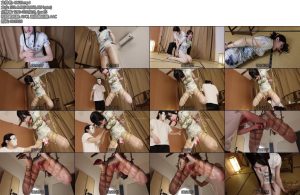 [面具原创] 面具男 超亮舍宾肉丝旗袍高跟美女青酱伪娘模特拍摄写真居然屁股塞着玩具我说怎么表现不佳喜欢插是吧狠狠开腿悬吊插进榨汁惩罚-丝依依