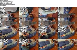 [墨色原创] 大二小芳初次约拍-丝依依