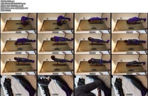 [仟之k工作室] 小曦单人使用木乃伊打包器全过程-丝依依