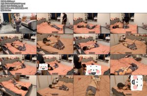 [欢乐谷] 瑜伽盛宴之欧式捆绑扎带驷马 m最近开始练习瑜伽了，为了保持身材，更好的伺候主人，她也是拼了，大叔把正在练习瑜伽的丫丫欧式捆绑起来后让她继续练习，-丝依依