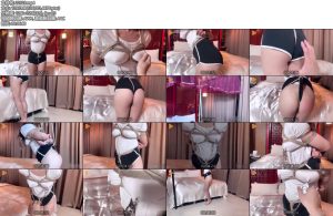 [亚洲绳艺] 绳缚写真摄影会 极限尺度素人小女孩绳缚体验道具玩到惨叫-丝依依