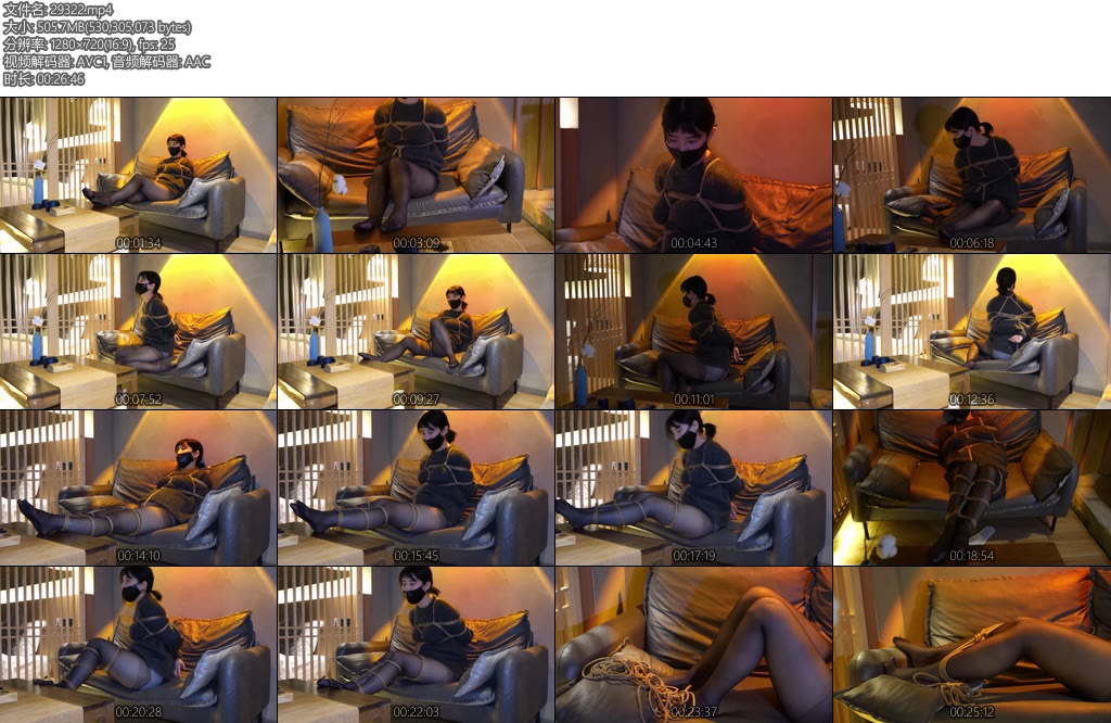 [叶公好龙] 黑丝紧缚恭贺新春-丝依依