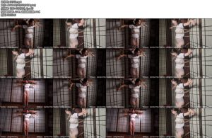 [哈莉奎因] 维维十字架束缚嘴里填满胶带封嘴-丝依依