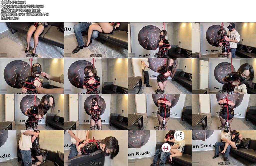 [雨辰原创] 雨露逃课女生落难记黑丝高跟鞋齐逼小皮裙迷晕捆绑羞辱玩弄强制X_X为爱鼓掌牢笼关押囚禁饲养-丝依依