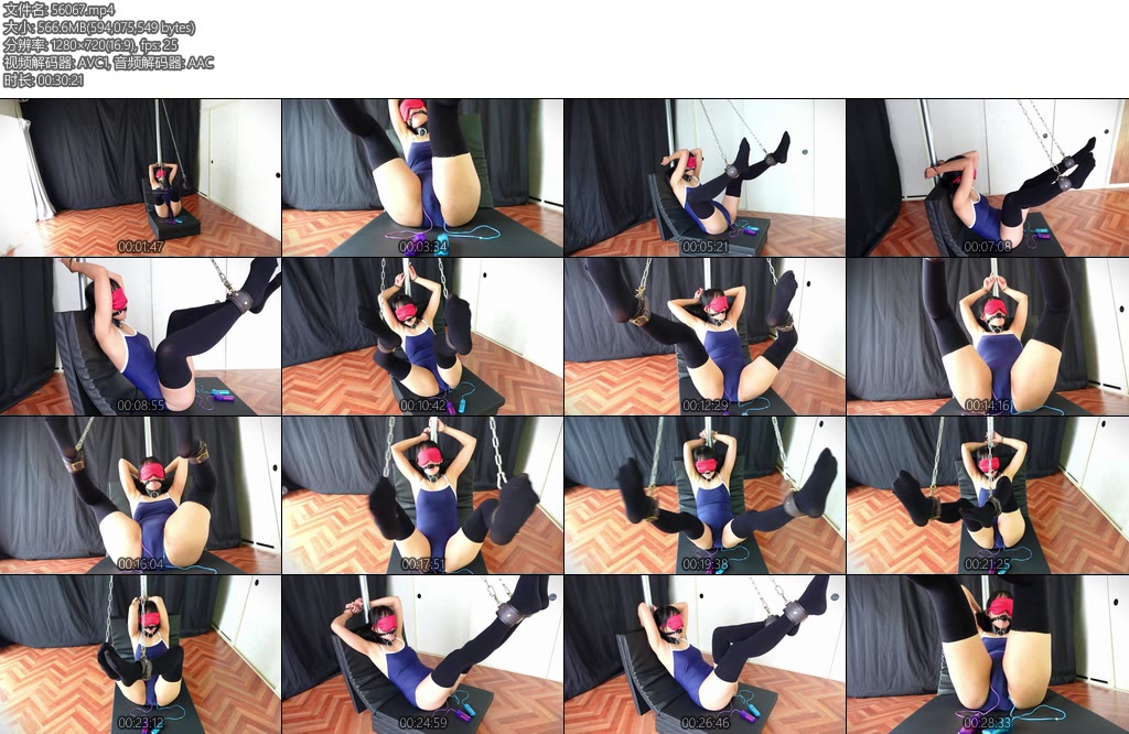 [亚洲绳艺] 小田田スク水とWローター誰も知らない放課後[Swimsuit and double vibratorAfter school that no one knows-丝依依