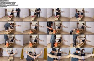 [龙飞原创] 老虎凳多次Gc皮鞭抽打挠脚心双腿吊缚棒棒开到最大-丝依依