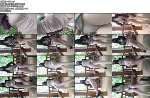 [栗栗子] 完成任务的M模特01户外调教户外强高公园失禁快乐蛋束缚手铐肉丝模特网红-丝依依