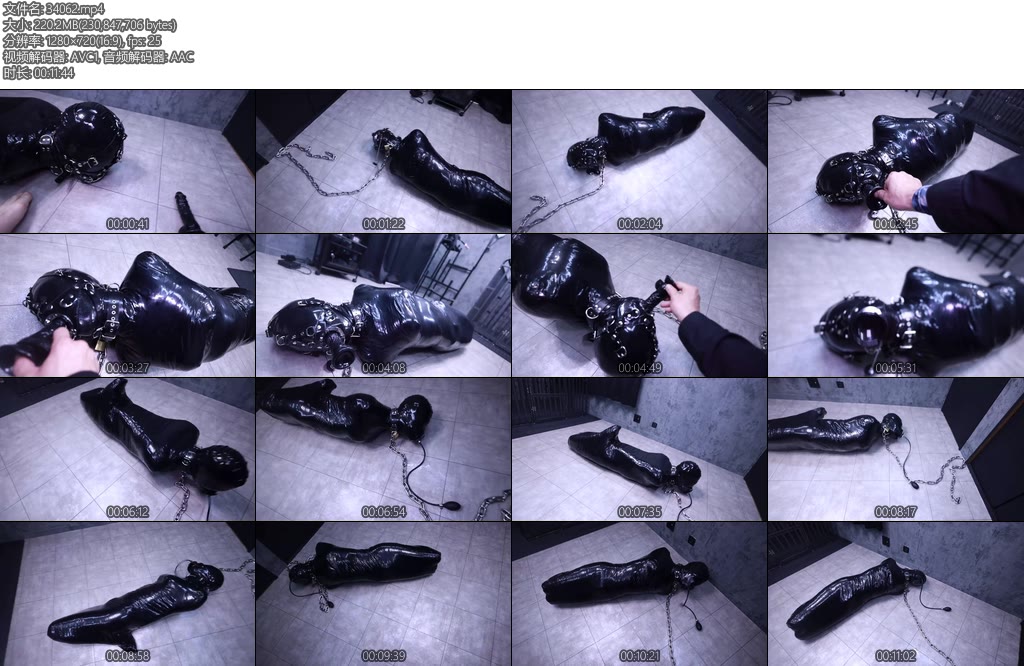 [D-Lemon] テープ全身拘束-丝依依