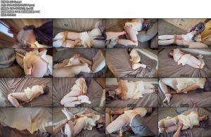 [丝米原创] 放置衣柜的萝莉Ⅱ纯欲初恋白丝丁字裤Lolita双手吊绑在衣柜里呜呜娇叫白丝美腿和脖子绑在一起弯不下腰直不起身痛苦挣扎-丝依依