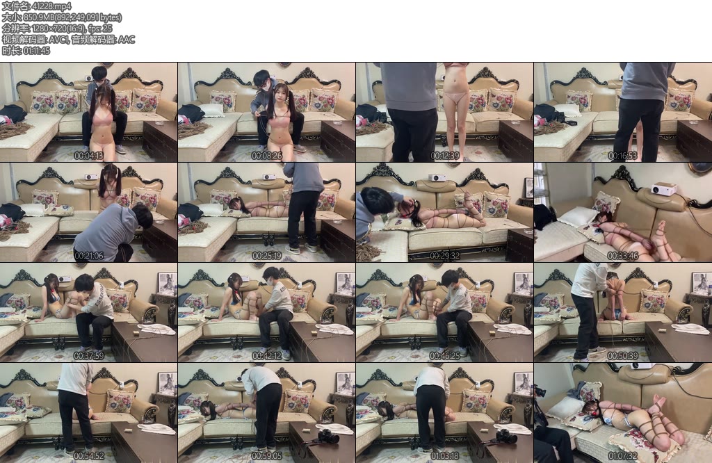 [贝特原创] MrBetter倩倩早期紧缚作品-丝依依