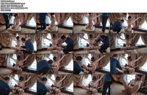 [随心原创] 江奈 窗栏上玩弄固定-丝依依