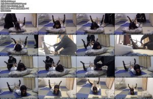 [新月原创] 佳怡十八岁的少女黑丝K9驷马训练器棒子口塞蒙眼的完美结合-丝依依