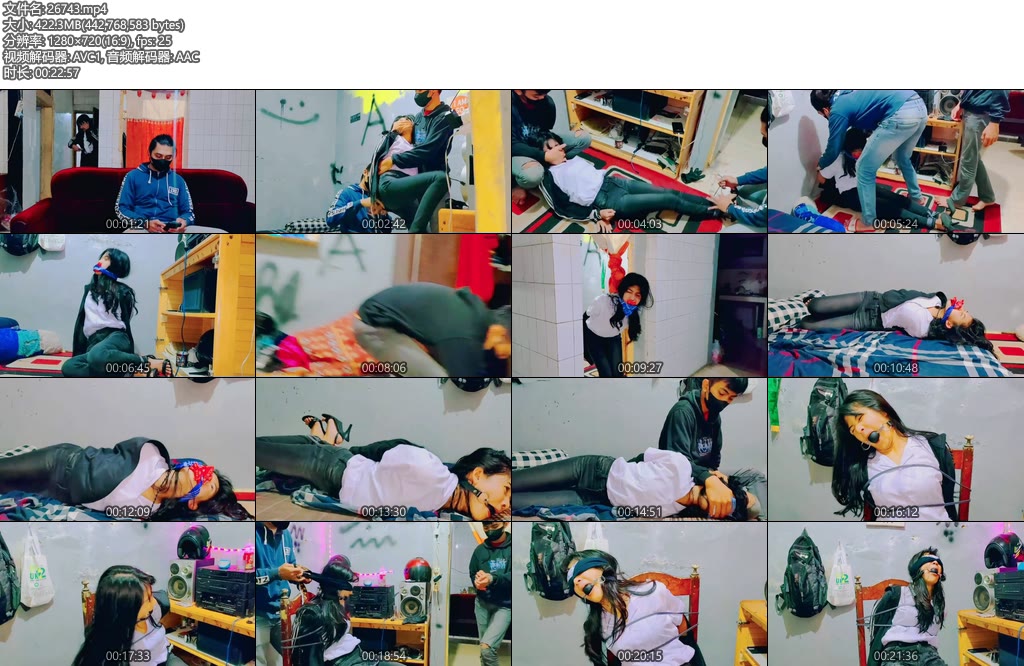 [亚洲绳艺] 薇拉演员电视剧可靠的小偷薇拉的最后任务薇拉在执行任务时被抓住了她被关在一个特殊的房间里-丝依依