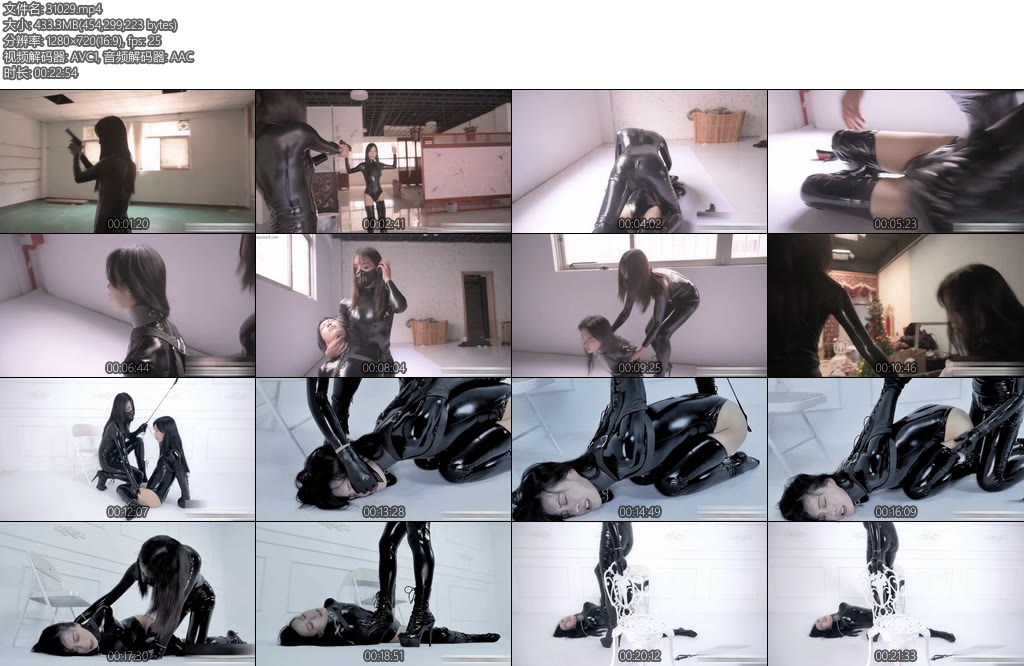 [FSS原创] 邪恶女王与胶衣搜查官（1）胶衣靴子单手套押解踩踏踩胸SP强制舔鞋要素过多-丝依依