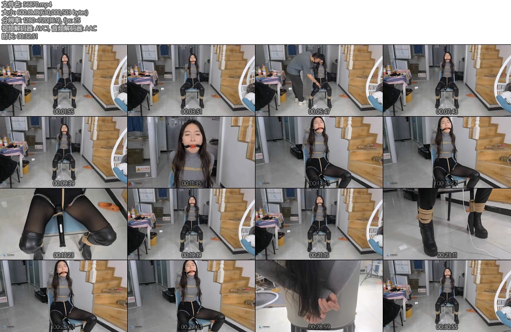 [JS原创] 国外定制欣妍抓住女贼2-丝依依