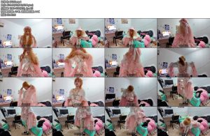 [一只苒苒] 一个人穿lolita在家玩绳子自缚-丝依依