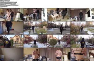 [半岛束艺] 内衣捆绑外套羽绒服小区溜达-丝依依