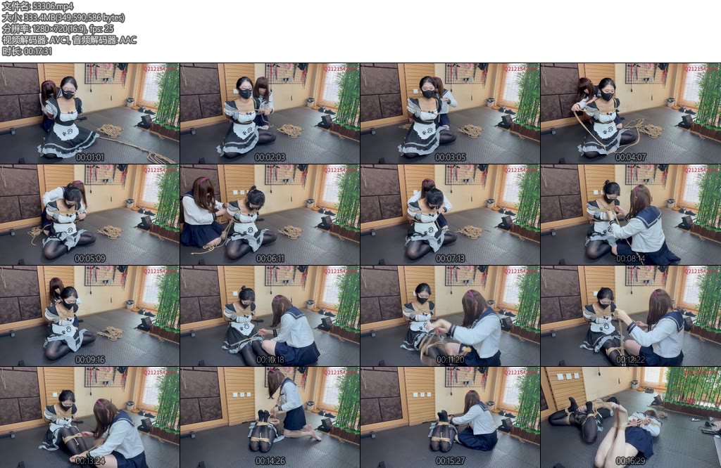 [悦感日记] 来店小伪娘竟然把女S绑了结局双双被缚-丝依依