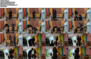 [JS原创] 沐兮一身黑衣尝试悬吊GC刺激-丝依依