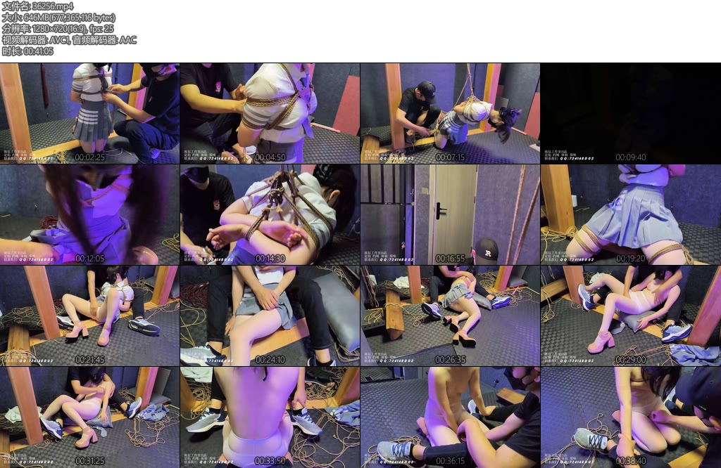 [雨辰原创] 折腿跪吊折磨JK白丝真空捆绑玩胸虐阴强高SP羞辱把玩娇喘挣扎-丝依依