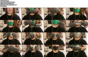 [默示录] 缚艺录 ASMR（001）小木第一次亲自挑战胶带贴贴贴绿色银色黑色白色胶带轮番上阵简单的进行呼吸限制-丝依依