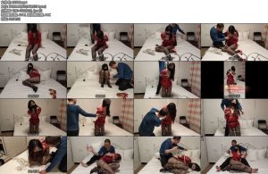 [随心原创] 杨蕊 床上的性感红睡衣 敏感的夹子-丝依依