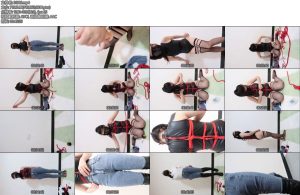 [冬楚楚原创] 自我束缚展示自缚（第二期）上班前的自缚反差婊的一天上班日常最喜欢反差了-丝依依