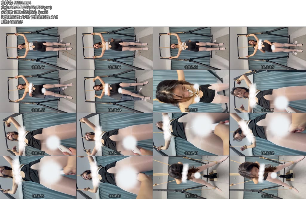 [束人映像] 强制弓腰吊缚高跟鞋长时间站立手动TD豆豆Y具手动前戏站立P机频率拉满高频输出-丝依依