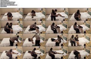 [睡美脚] TJ黑丝小姐姐捂晕G塞震动棒自缚捆绑后手黑丝口球-丝依依