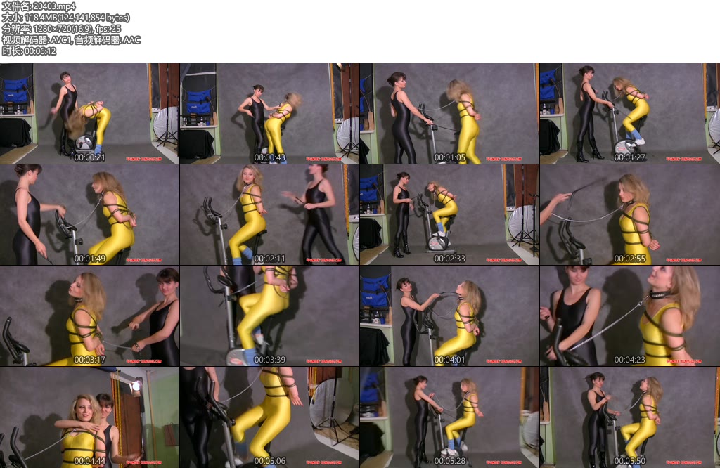 [欧美绳艺] Spandex Bondage No.011-丝依依